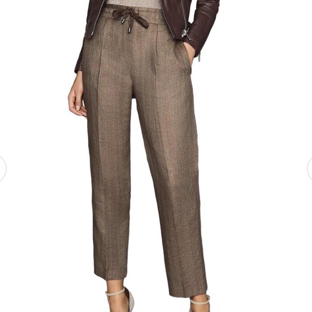 Reiss Claud Trouser Brown 8